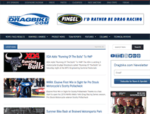 Tablet Screenshot of dragbike.com